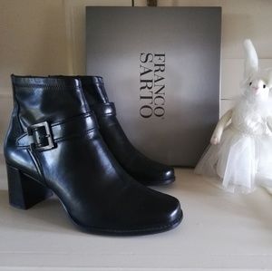 Last Chance: Black Ankle Boots (Made in Brazil)